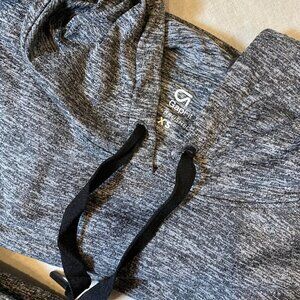 GapFit Brushed Tech Jersey Hooded Sleeveless Active Top | Size XS